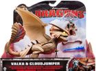 Dragons, Valka i Chmuroskok, zestaw figurek deluxe
