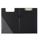 D.Rect, deska z klipsem i okładką, A4, czarna