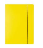 D.rect, teczka kartonowa z gumką, A4, żółta, 300g, 1 szt.