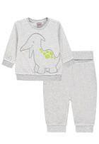 Dres chłopięcy, Bluza, Spodnie dresowe, szare, Kanz