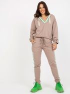 Dres damski, beżowy, Relevance