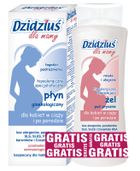 Dzidziuś, płyn ginekologiczny dla mamy 300 ml + żel pod prysznic, 250 ml
