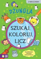 Dżungla. Szukaj, koloruj i licz