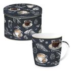 Easy Life, kubek porcelanowy w ozdobnej puszce, 350 ml