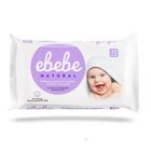 Ebebe, natural, chusteczki nawilżane, 72 szt.