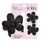 Ecarla, zestaw spinek do włosów, kwiat, 3 szt.