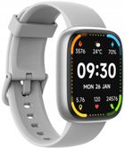 EcoWatch, smartwatch, EW06, srebrny