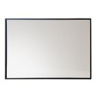 Edaxo, Axion, prostokatne lustro wiszące, czarne, 60-40 cm