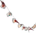 Edelman, Luca, lampki girlanda, skrzaty mikołaje, ciepły biały, 12 szt.