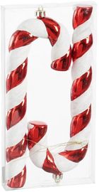 Edelman, Mica, bombka formówka, plastikowa bezpieczna, cukrowe laski, 2 szt.