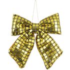 Edelman, Mica, kokarda dekoracyjna, złota, 15-17 cm