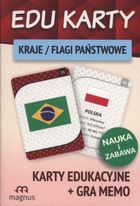 Edu karty. Kraje flagi państwowe + gra memo