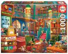 Educa, Biblioteka, puzzle, 1000 elementów