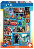 Educa, Bohaterowie bajek Disney, Pixar, puzzle, 1000 elementów