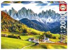 Educa, Jesień w Dolomitach, Włochy, puzzle, 2000 elementów