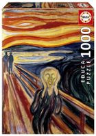 Educa, Krzyk, Edvard Munch, puzzle, 1000 elementów