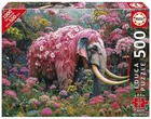 Educa, Kwiatowy słoń, puzzle, 500 elementów