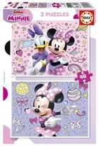 Educa, Myszka Minnie, puzzle, 2-48 elementów