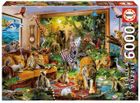 Educa, Przejście w sypialni, puzzle, 6000 elementów