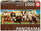 Educa, Szczenięta na ławce, puzzle, 1000 elementów (panorama)