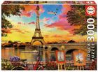 Educa, Zachód w Paryżu, puzzle, 3000 elementów