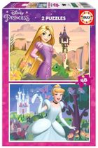 Educa, Zaplątani i Kopciuszek, puzzle, 2-48 elementów