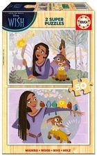 Educa, Życzenie, puzzle drewniane, 2-50 elementów