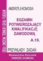 Egzamin potwierdzający kwalifikacje zawodowe A.18 Przykłady zadań