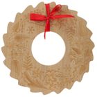 Eh Excellent Houseware, Bellune, bambusowa taca do serowania przekąsek, wianek świąteczny, 30 cm