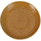 EH Excellent Houseware, ceramiczny talerz ze żłobionym wzorem, 26,5 cm