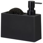 EH Excellent Houseware, dozownik z miejscem na gąbkę, Grain Z Dolomitu, 320 ml