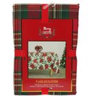 Eh Excellent Houseware, obrus w szkocką kratę, 130-180 cm