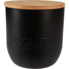 eh Excellent Houseware, pojemnik kuchenny do przechowywania, bambusowa pokrywka, 1700 ml