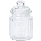 eh Excellent Houseware, prążkowany słoik z pokrywką