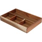 eh Excellent Houseware, wkład do szuflady na sztućce lunu, 30-20-4,5 cm