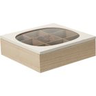 EH Excellent Houseware, Zen, herbaciarka ze szklanym wiekiem, 24-24-7 cm