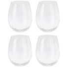 EH Excellent Houseware, zestaw pękatych szklanek, 440 ml, 4 szt.