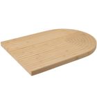 eh Excellent Houseware, żłobiona taca do serwowania, bambus