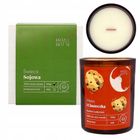 EkoDetale, Festive, świeca sojowa w szkle, Mleko i Ciasteczka, 190g