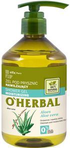 Elfa Pharm, O'Herbal, żel pod prysznic, nawilżający aloes, 500 ml