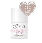 Elisium, UV Gel Polish, lakier hybrydowy, 052 Light Coffee, 8 ml