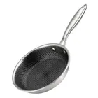 Elitehoff, patelnia z powłoką plaster miodu, stalowa, 20cm, E-7545