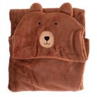 Emako, koc z kapturem dla dzieci, Tibi, 100-70 cm