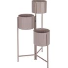 Emako, Viko, kwietnik loftowy na 3 doniczki, metalowy