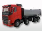 Emek, Volvo FH, wywrotka 4-osiowa, model, czerwony