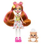 Enchantimals, Biloxi Bear i Trail, lalka i zwierzątko