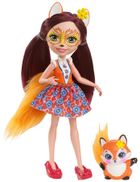 Enchantimals, Felicity Fox i zwierzątko, lalka z akcesoriami