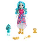 Enchantimals, Królowa Paradise i paw Rainbow, lalka królewska z akcesoriami