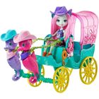 Enchantimals, Lalka i powóz morskich koników, zestaw figurek