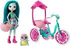 Enchantimals, Taylee Turtle i rower dla dwojga, lalka z akcesoriami